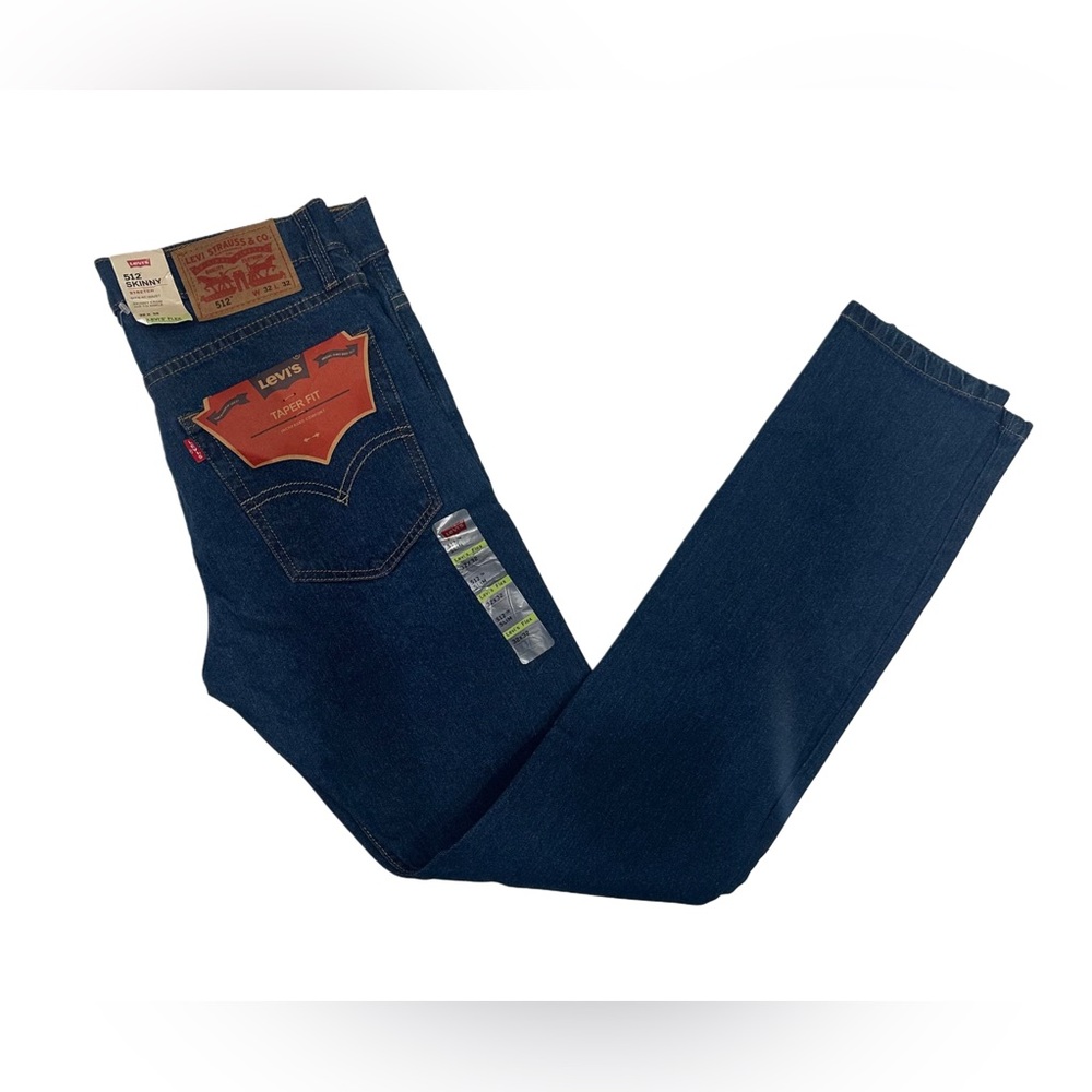 Levi’s 512 Flex Eco Performance  Skinny‎ Stretch Jeans Taper For Blue 32x32 NWT